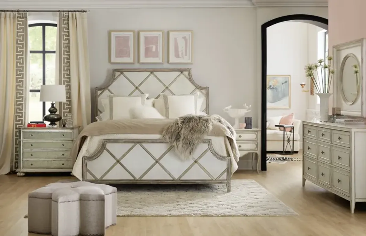 Sanctuary Diamont King Panel Bed