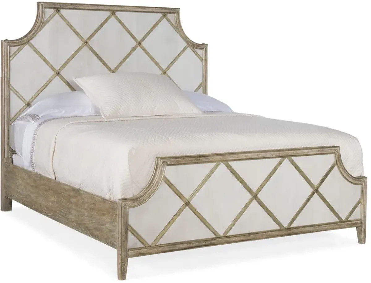 Sanctuary Diamont King Panel Bed