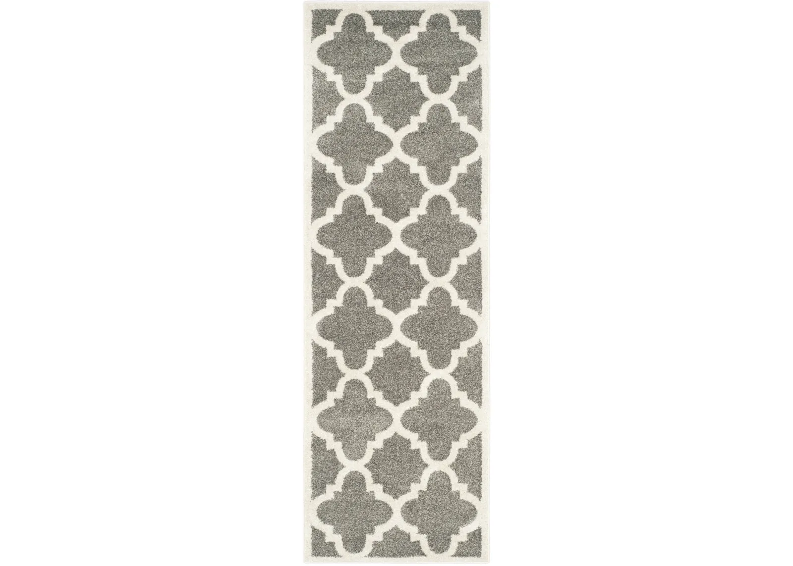 AMHERST 423 DARK GREY  2'-3' x 8' Runner Rug