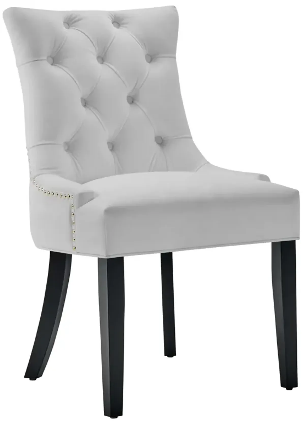 Regent Tufted Performance Velvet Dining Side Chairs - Set of 2