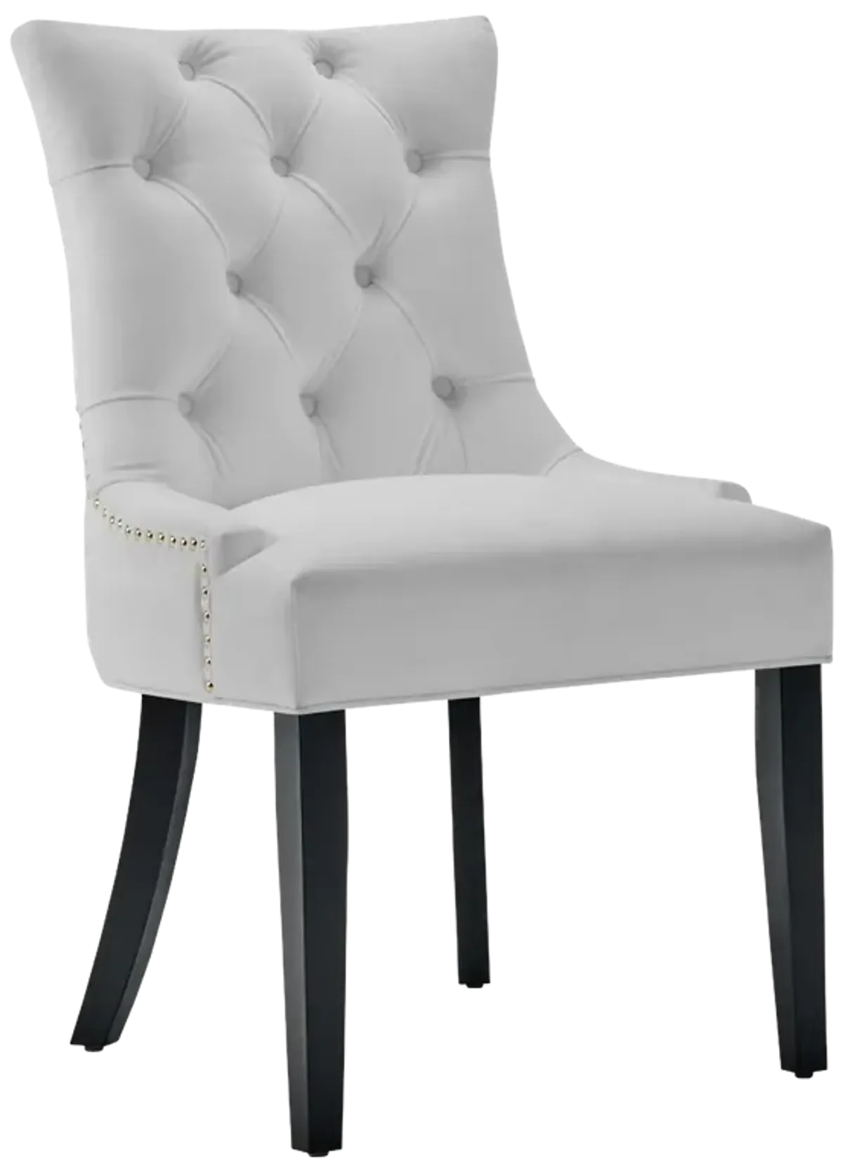 Regent Tufted Performance Velvet Dining Side Chairs - Set of 2