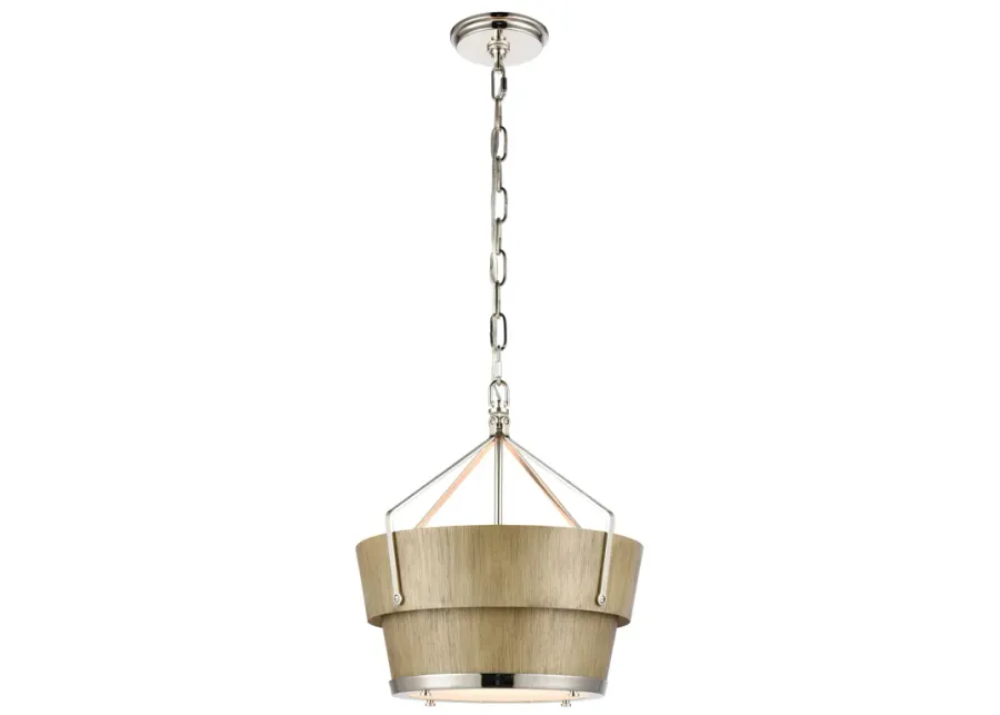 Marin 14" Wide 1-Light Pendant - Corkwood