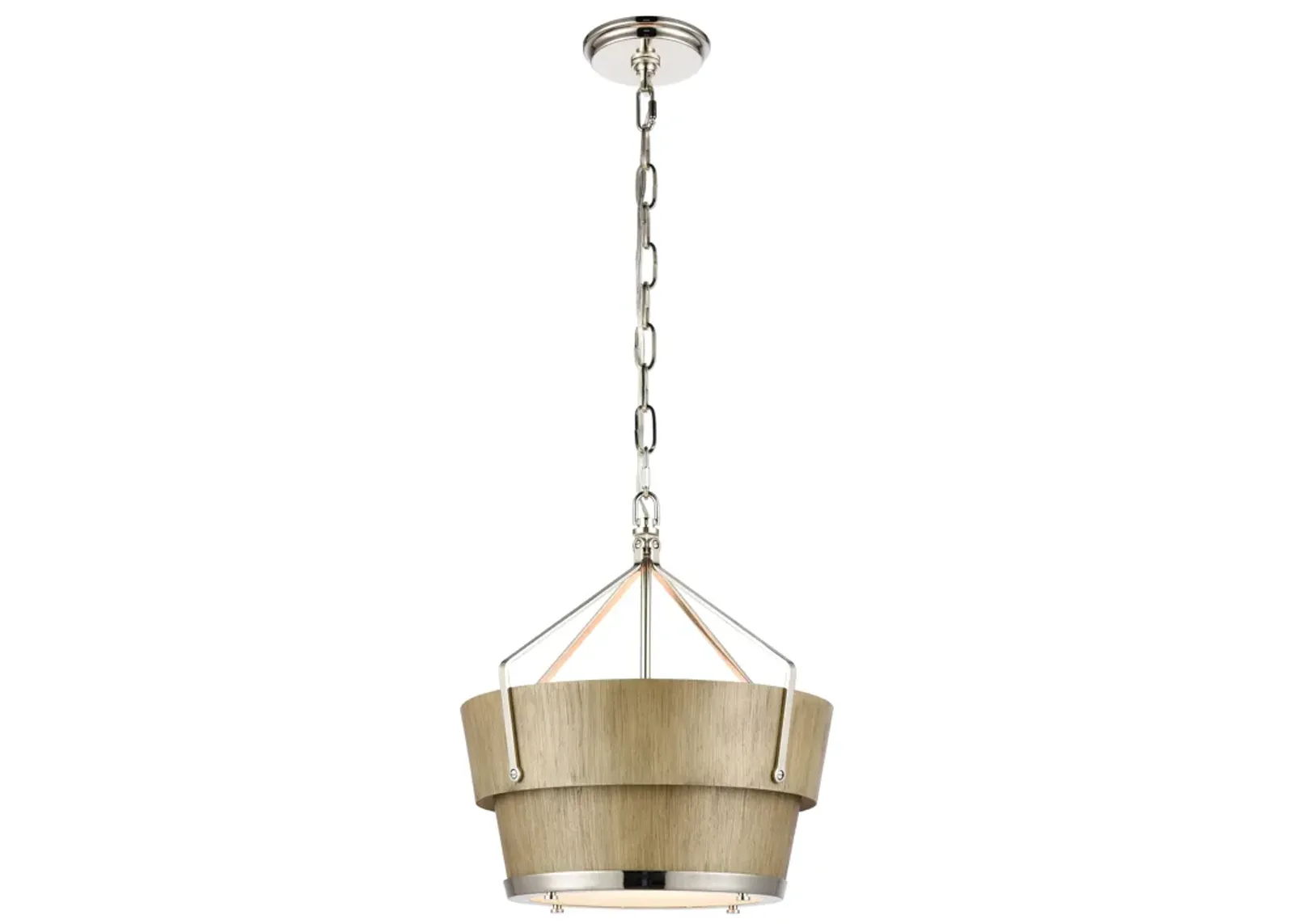 Marin 14" Wide 1-Light Pendant - Corkwood