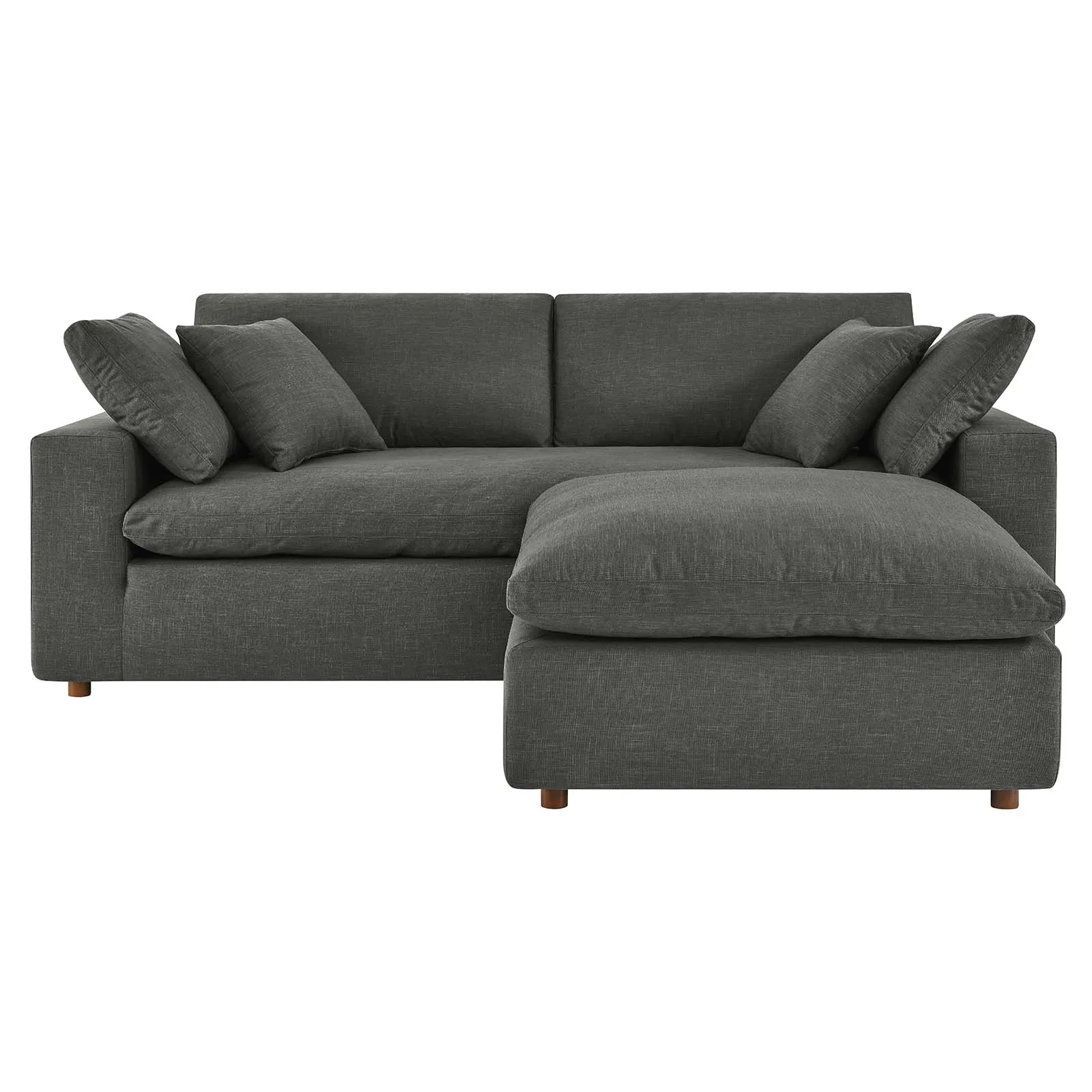 Commix Down Filled Overstuffed Sectional Sofa