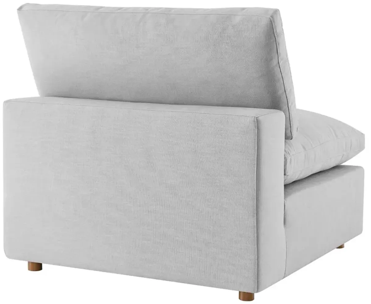 Commix Down Filled Overstuffed 5-Piece Armless Sectional