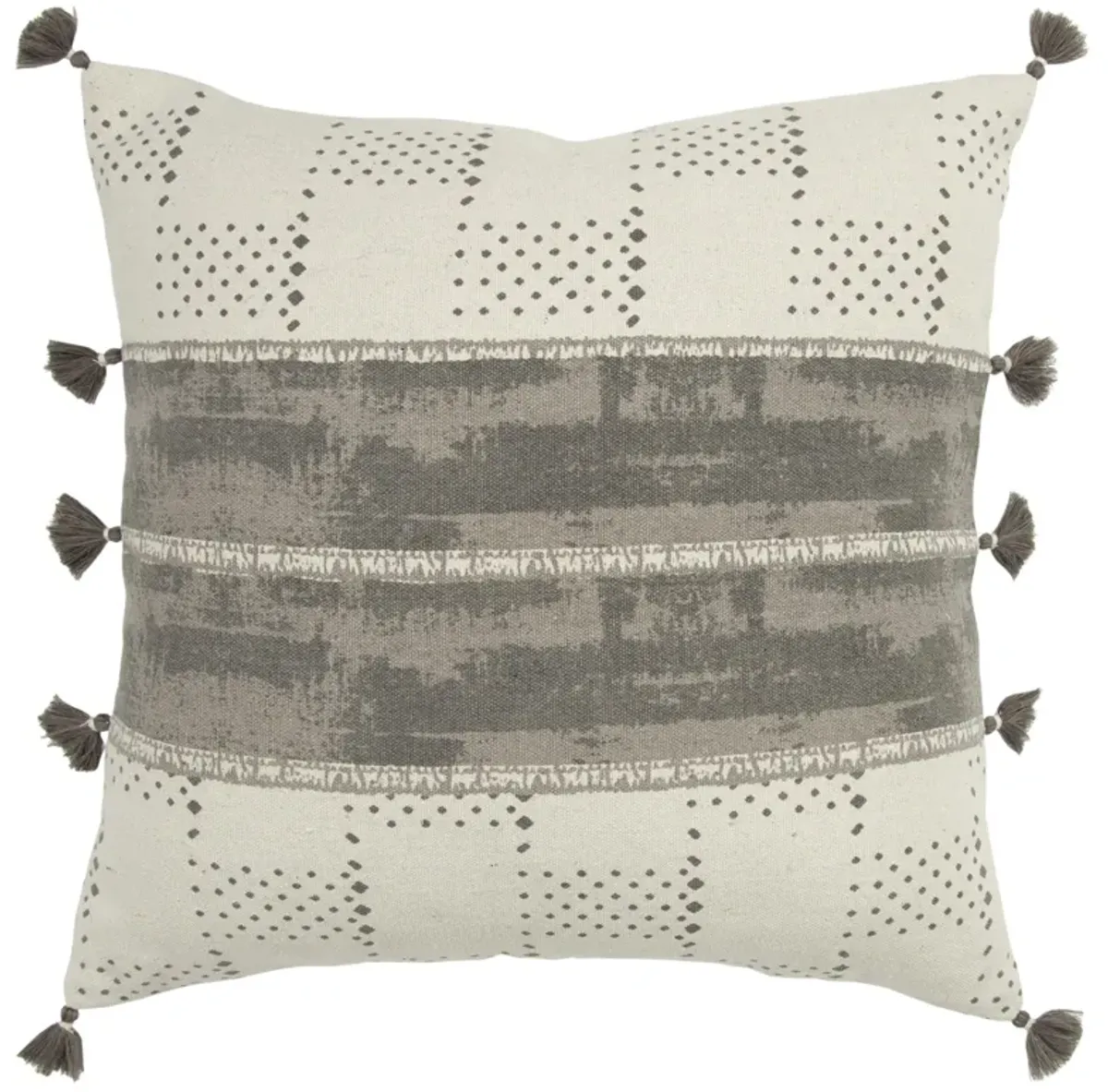 Donny Osmond Panel Gray Pillow