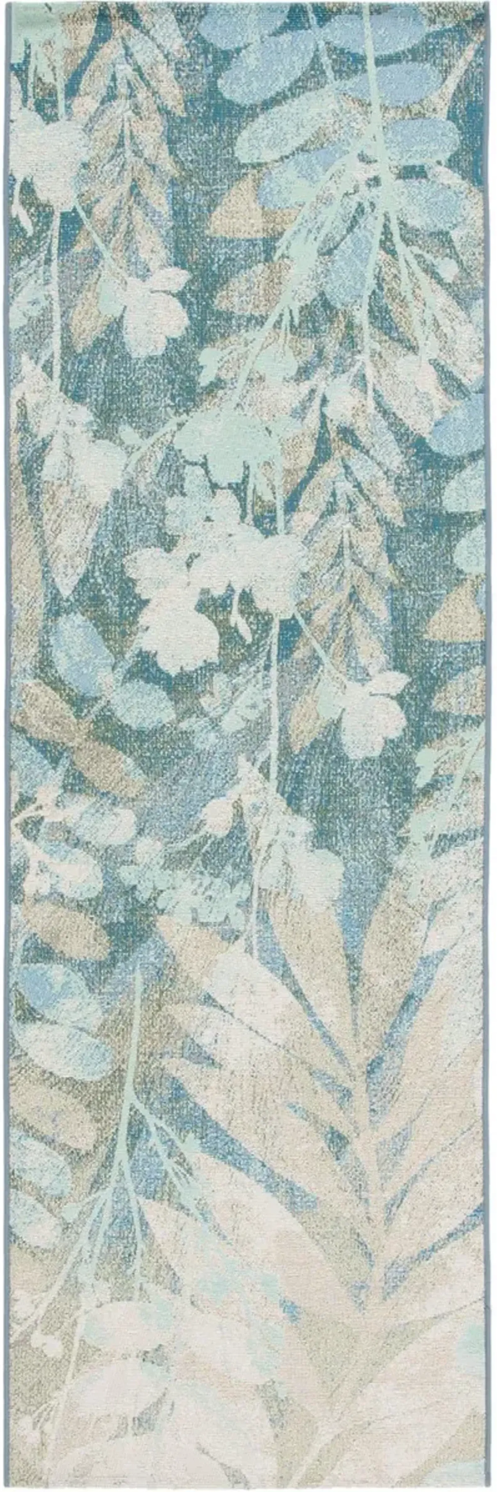 BARBADOS 541 Blue 2'-8' X 8' Runner Rug