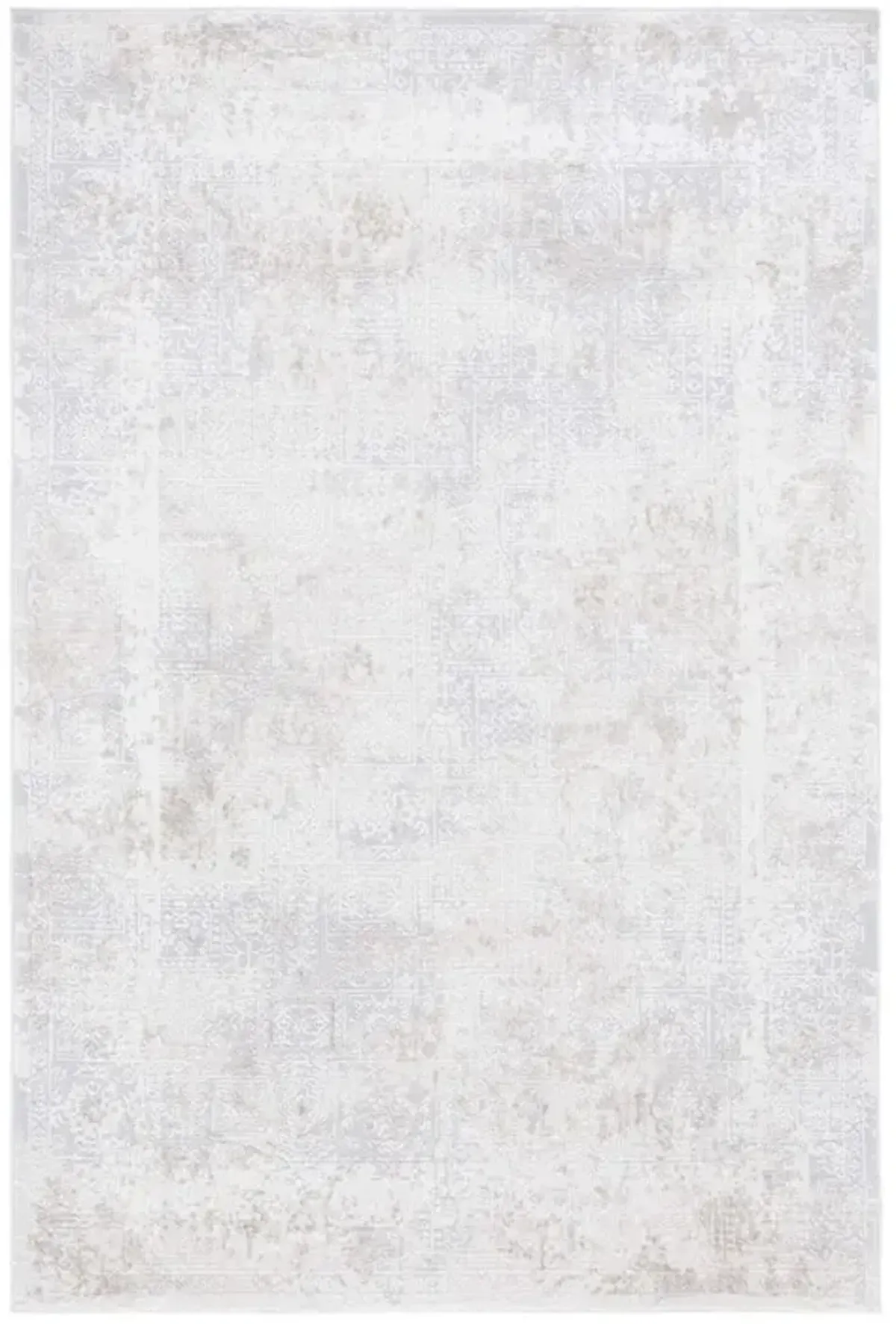 HANNA 101 Grey  9' X 12' Large Rectangle Rug