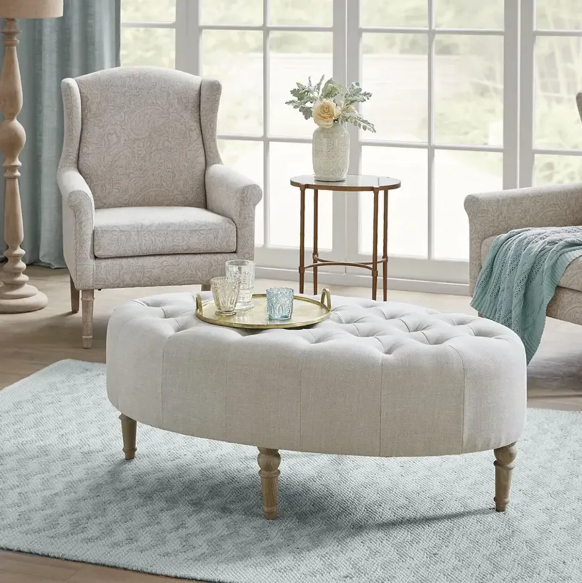 Martha Stewart Accent Ottoman