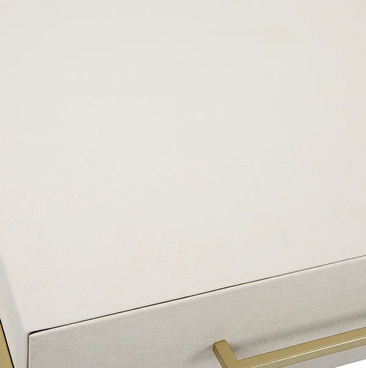 Jewel Modern White Desk