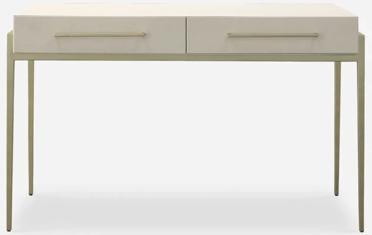 Jewel Modern White Desk