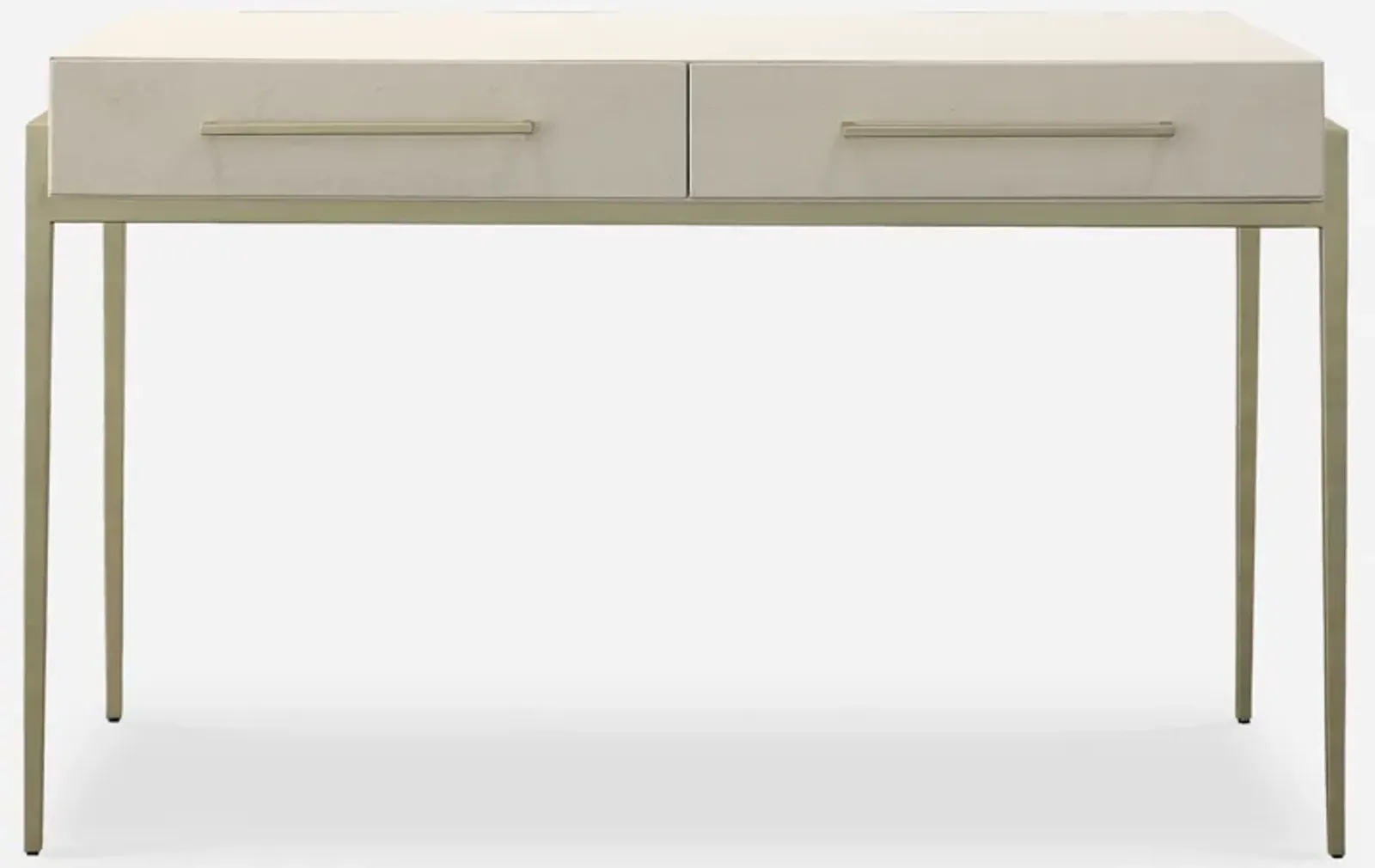 Jewel Modern White Desk