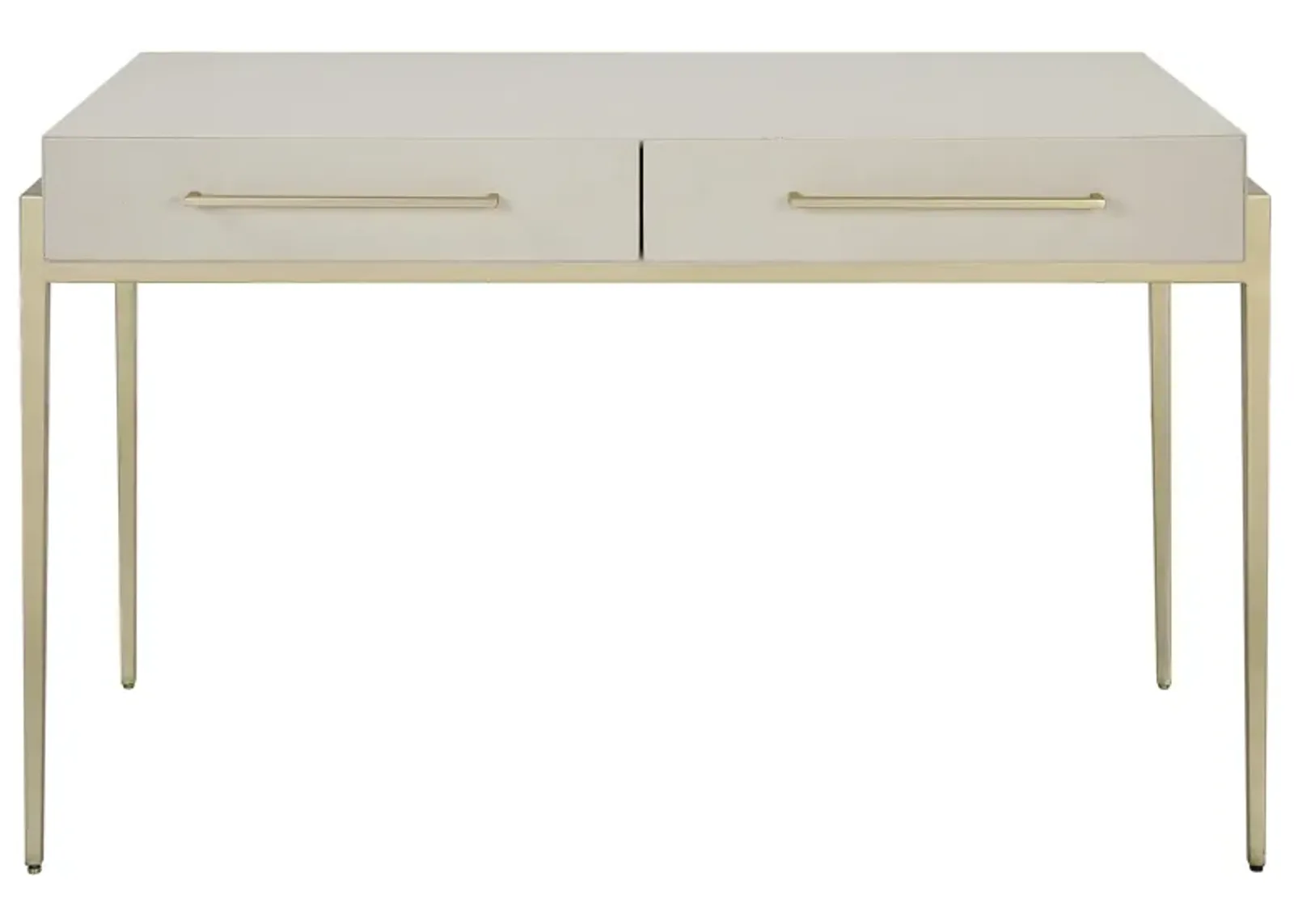 Jewel Modern White Desk