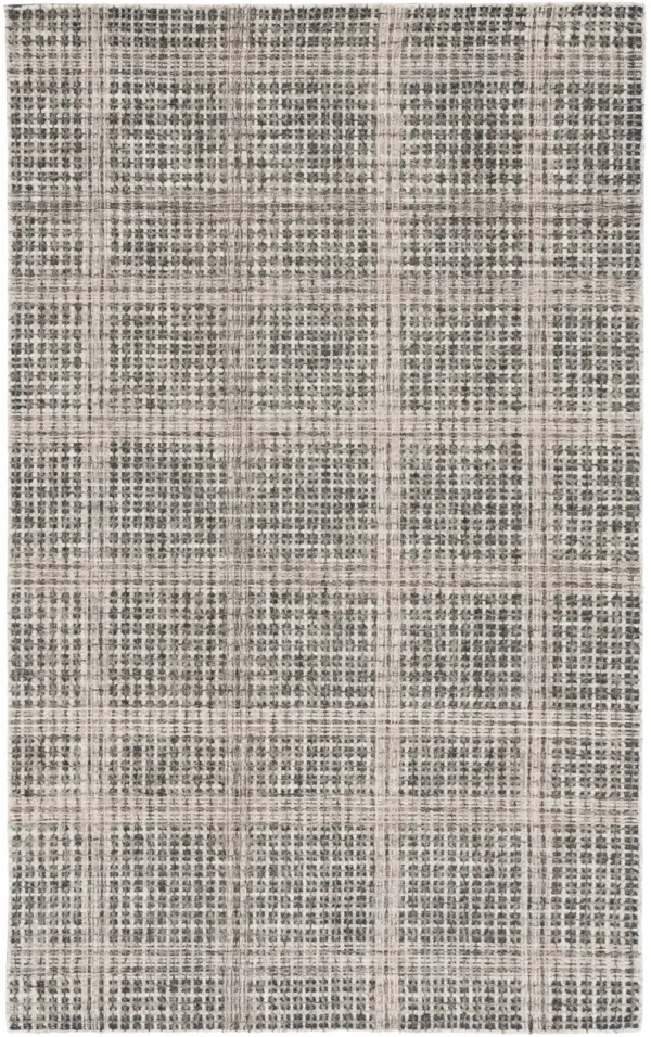 ABSTRACT Hand Tufted 8' x 10' area rug