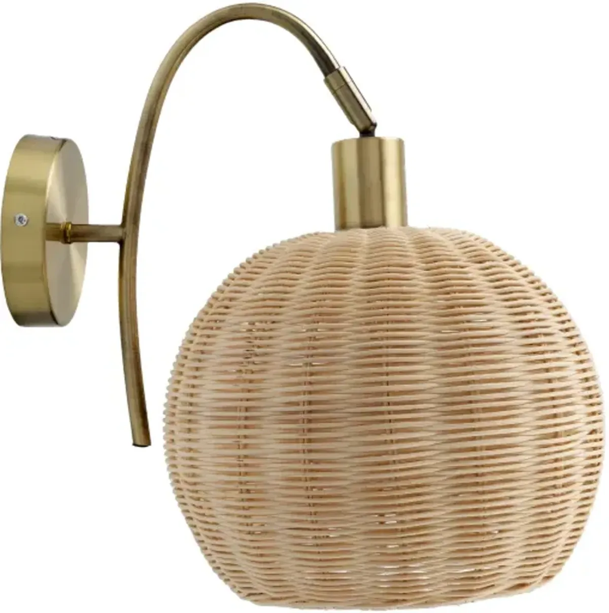 Melange MEG-002 16"L x 10"W x 15"H Wall Sconce