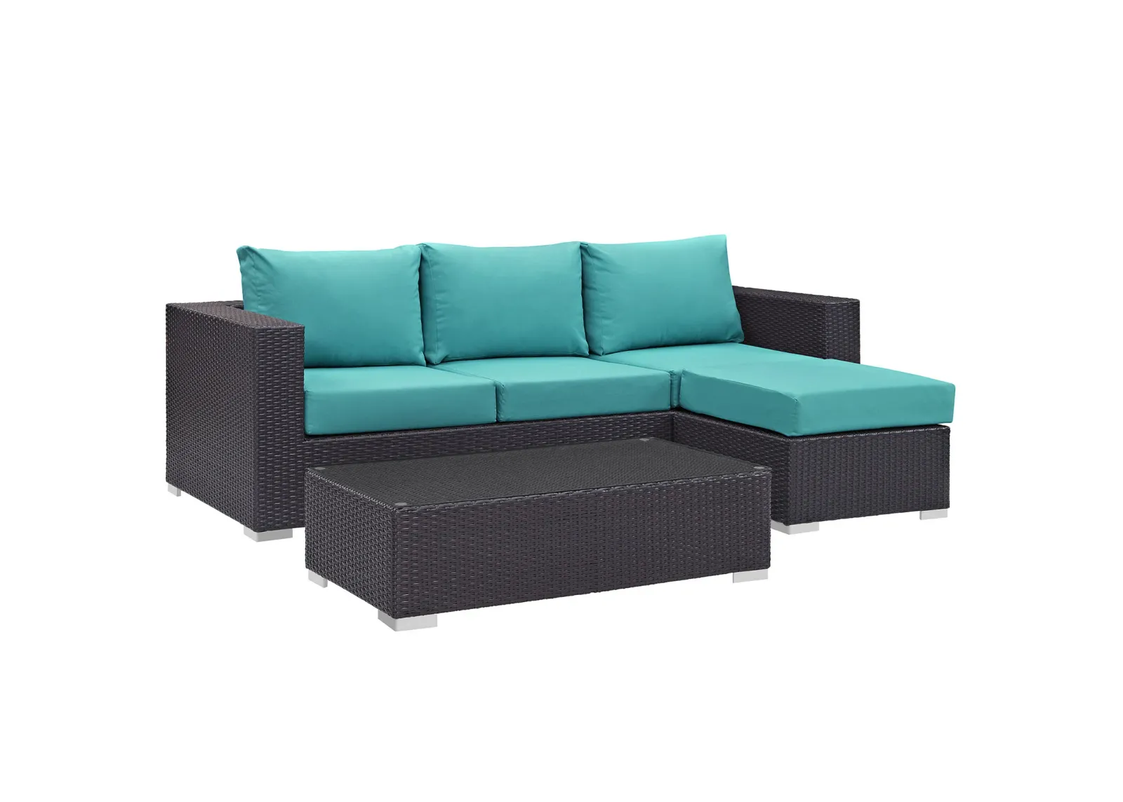 Convene 3 Piece Outdoor Patio Sofa Set