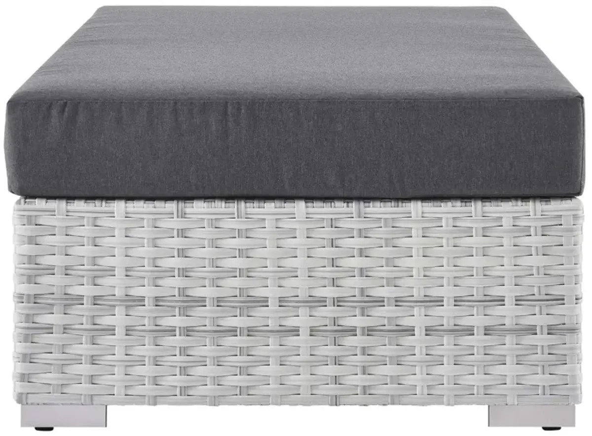 Convene Outdoor Patio Rectangular Ottoman