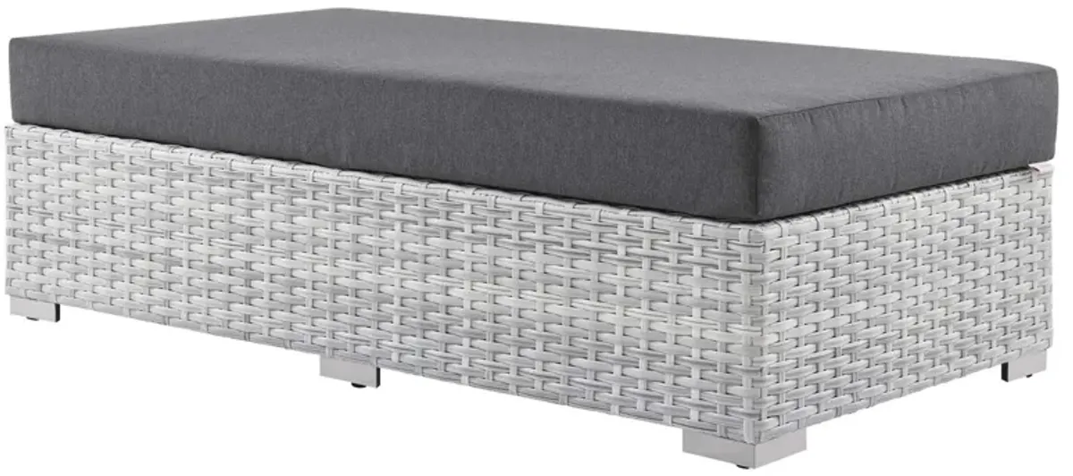 Convene Outdoor Patio Rectangular Ottoman