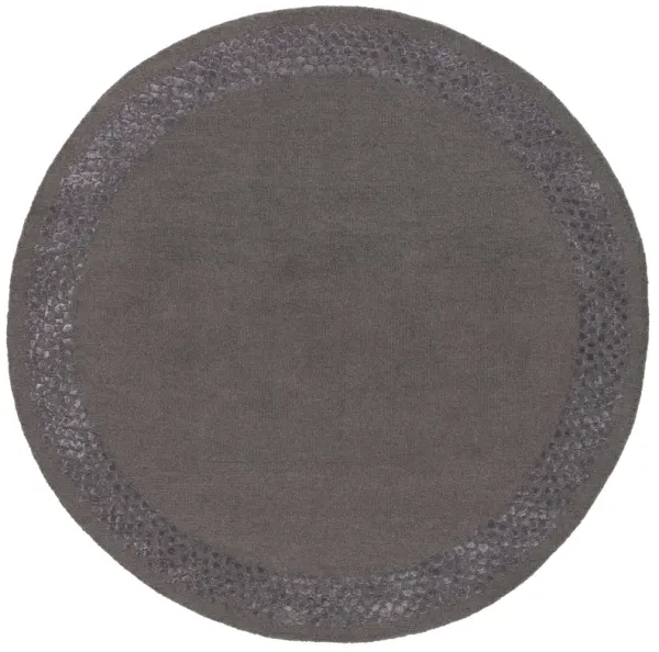 GLAMOUR Hand Tufted 6' x 6' Round area rug