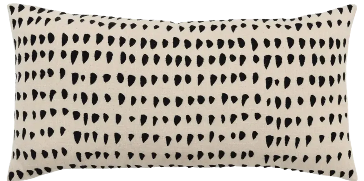 Animal Skin black  Pillow