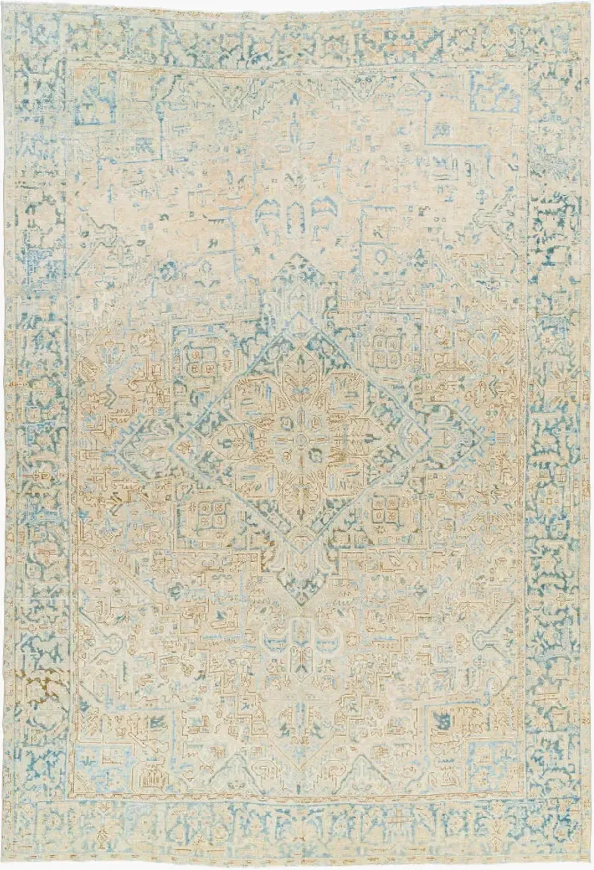 Antique One of a Kind AOOAK-1560 8'1" x 11'9" Handmade Rug