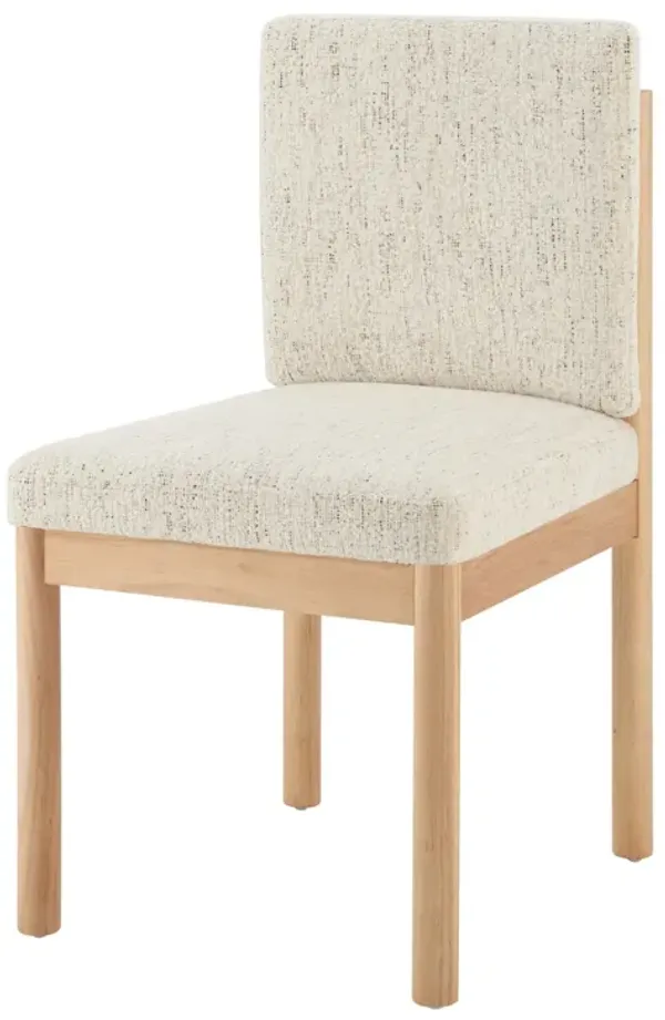 Melvin Kd Fabric Dining Side Chair, Concord Cream