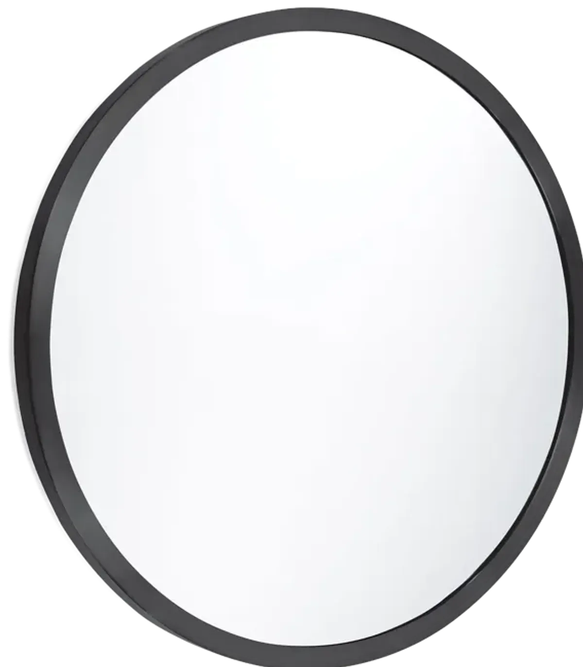 Doris Round Steel Mirror 