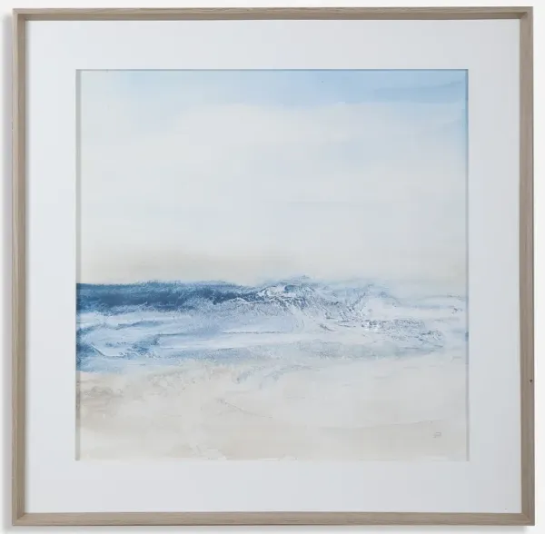 Surf And Sand Framed Print
