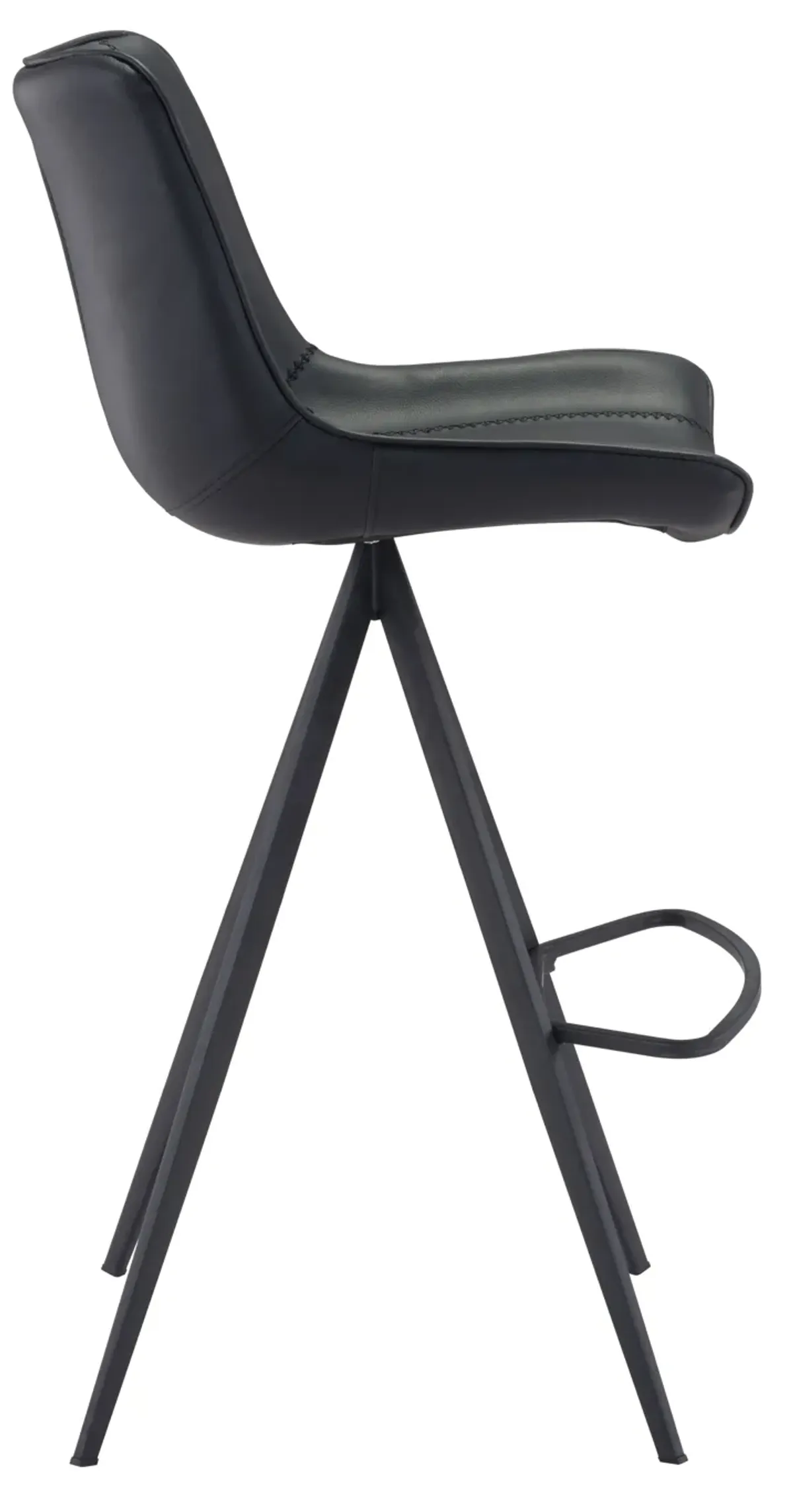 Aki Barstool (Set of 2) Black