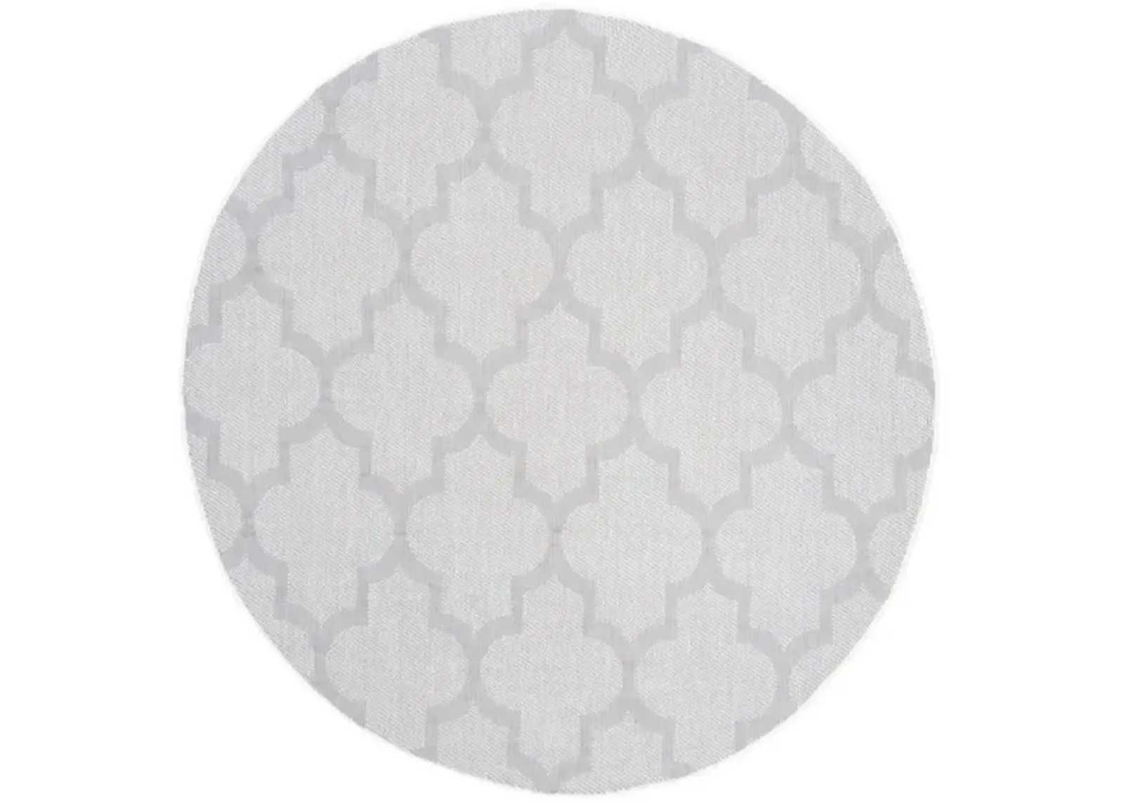 Safavieh BERMUDA 800 Collection BMU804A-7R Ivory / Light Grey 6'-7" X 6'-7" Round