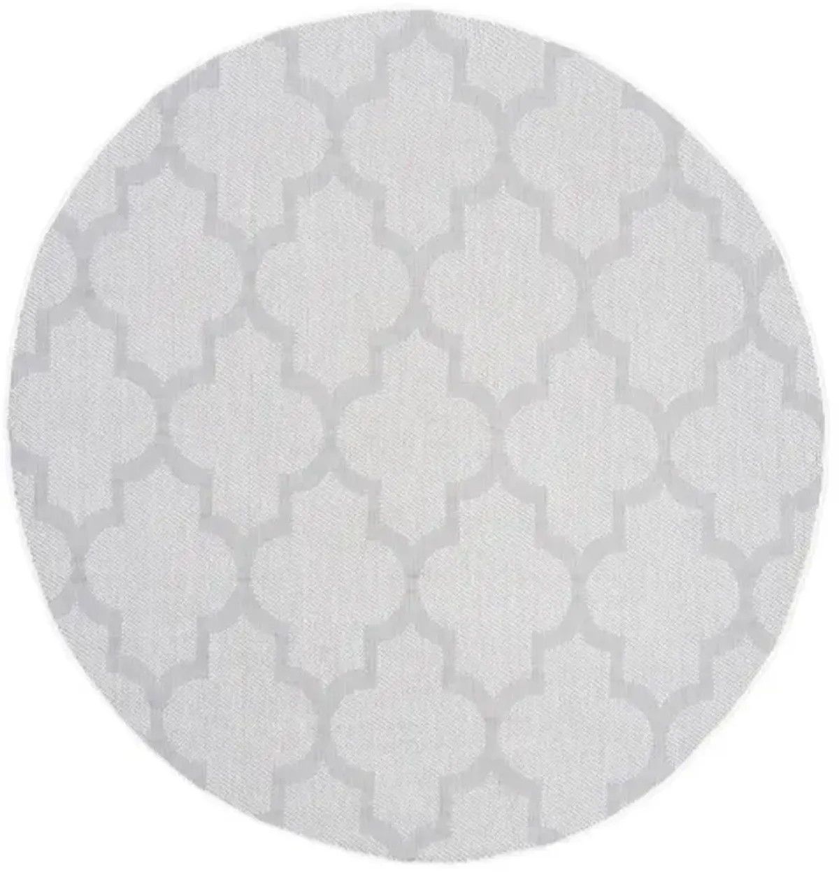 Safavieh BERMUDA 800 Collection BMU804A-7R Ivory / Light Grey 6'-7" X 6'-7" Round