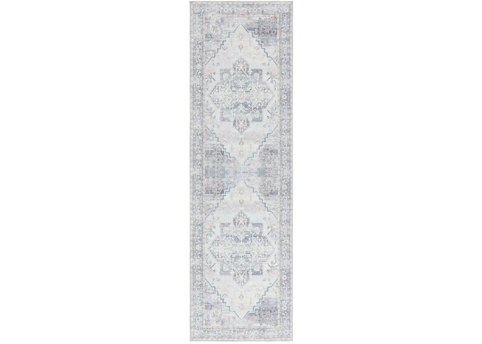 ARIZONA 137 GREY  2'-6' x 8' Runner Rug