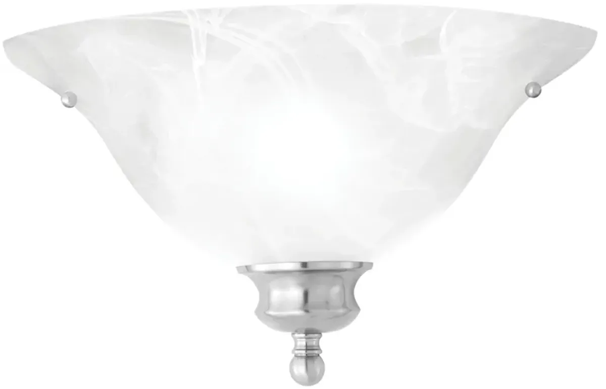 Essentials 8.5" High 1-Light Sconce - Brushed Nickel