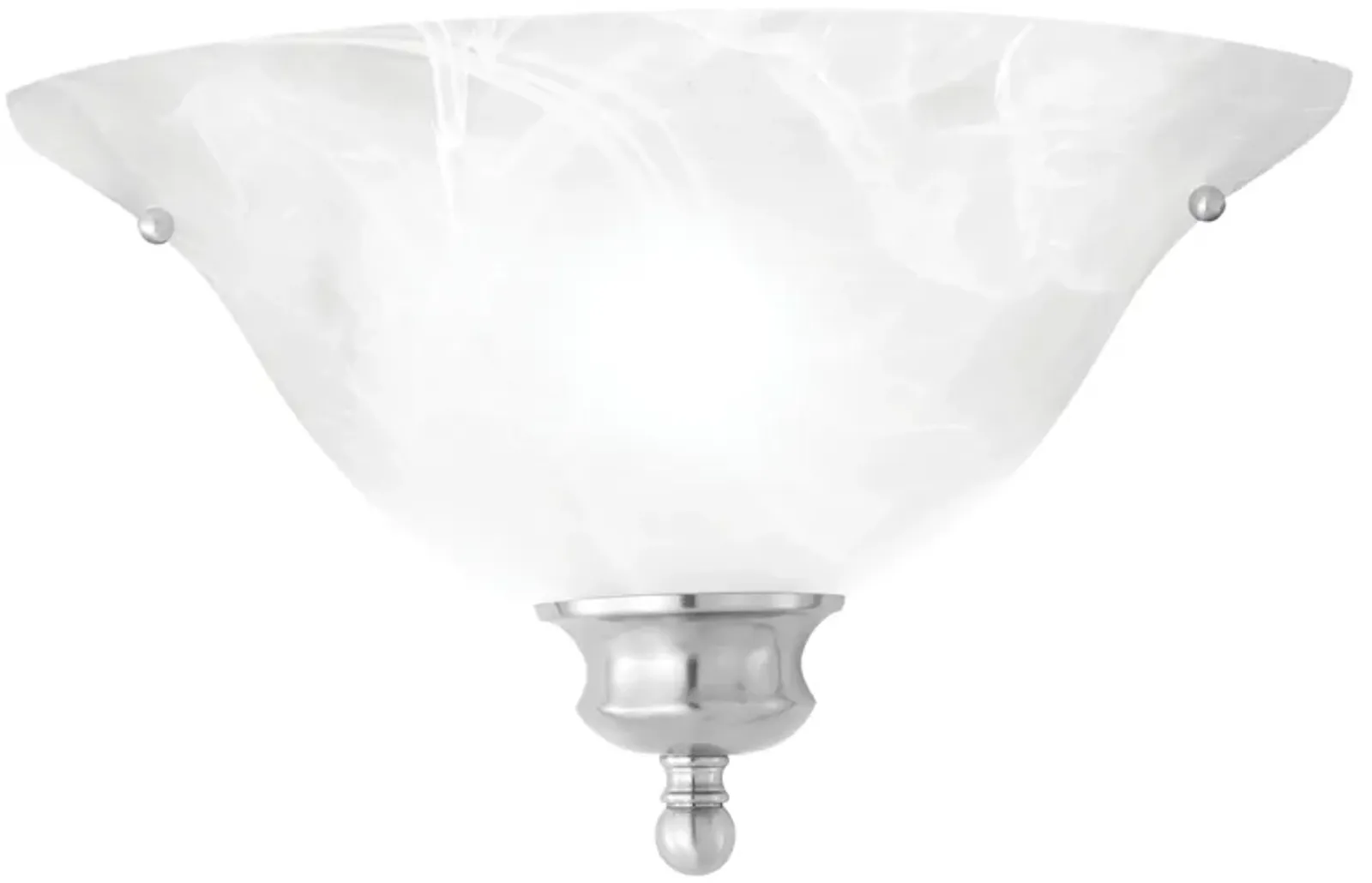 Essentials 8.5" High 1-Light Sconce - Brushed Nickel