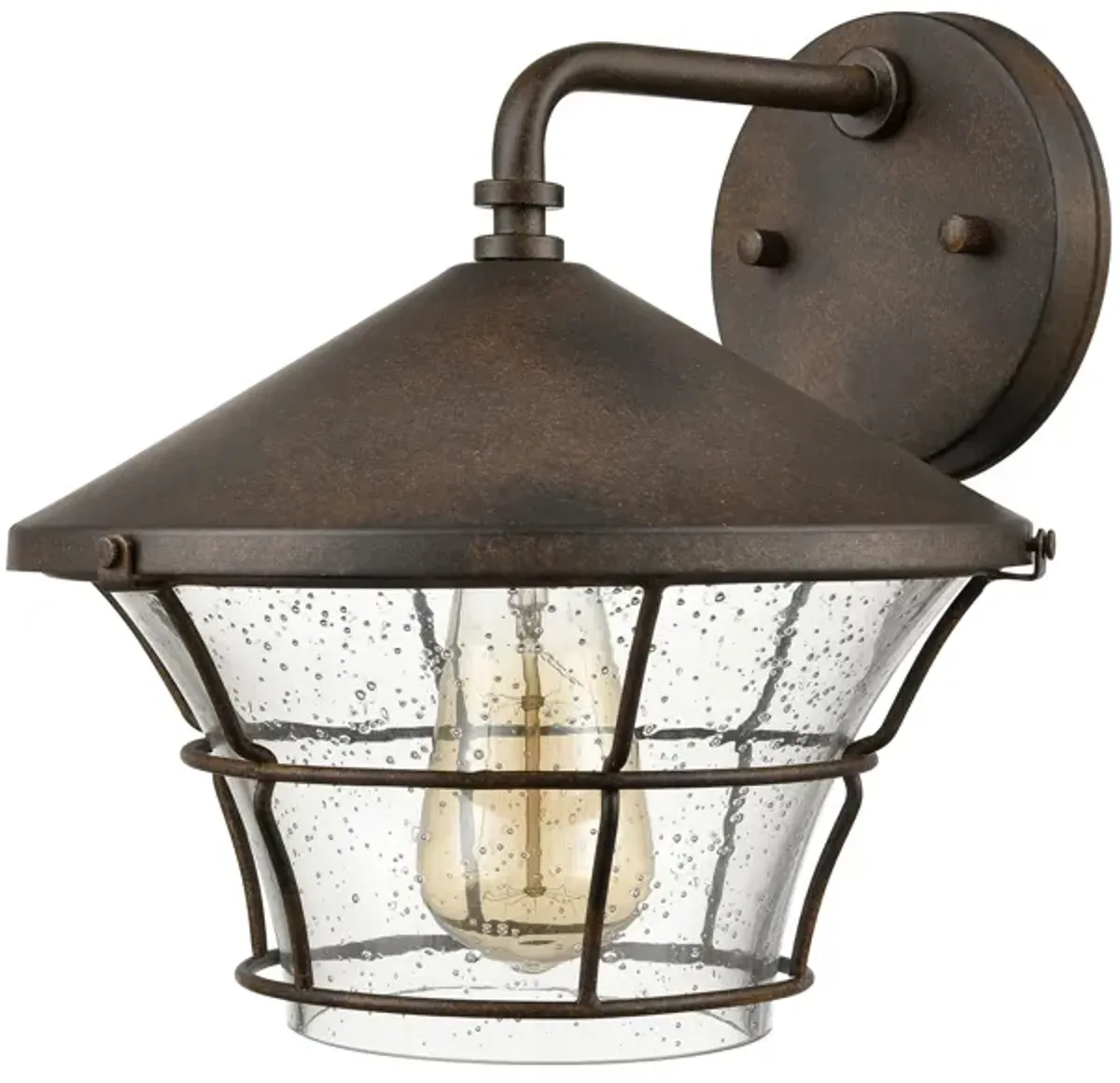 Gavin 10" High 1-Light Outdoor Sconce - Hazelnut Bronze