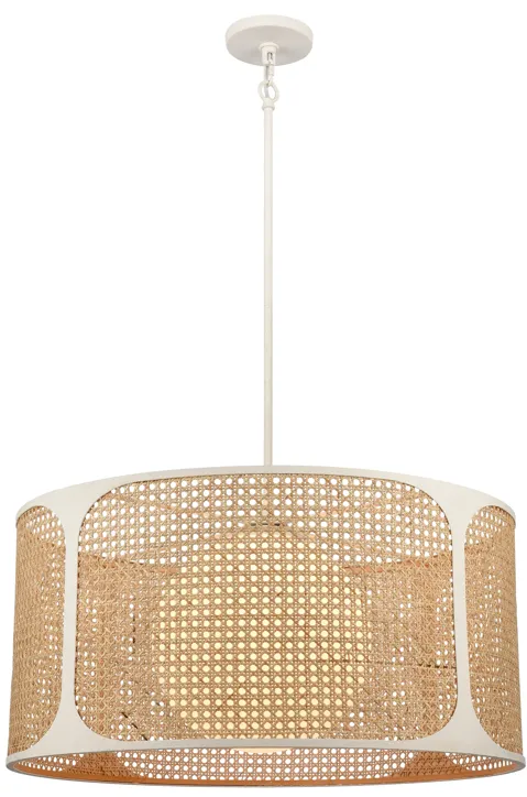 Coastal Breeze 27" Wide 1-Light Pendant - White Coral