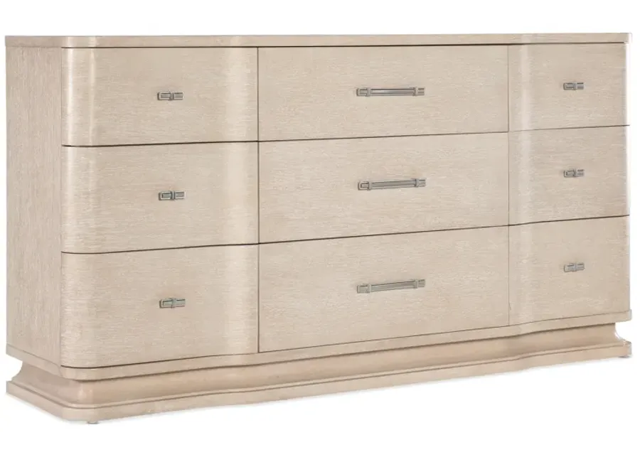 Nouveau Chic Nine Drawer Dresser