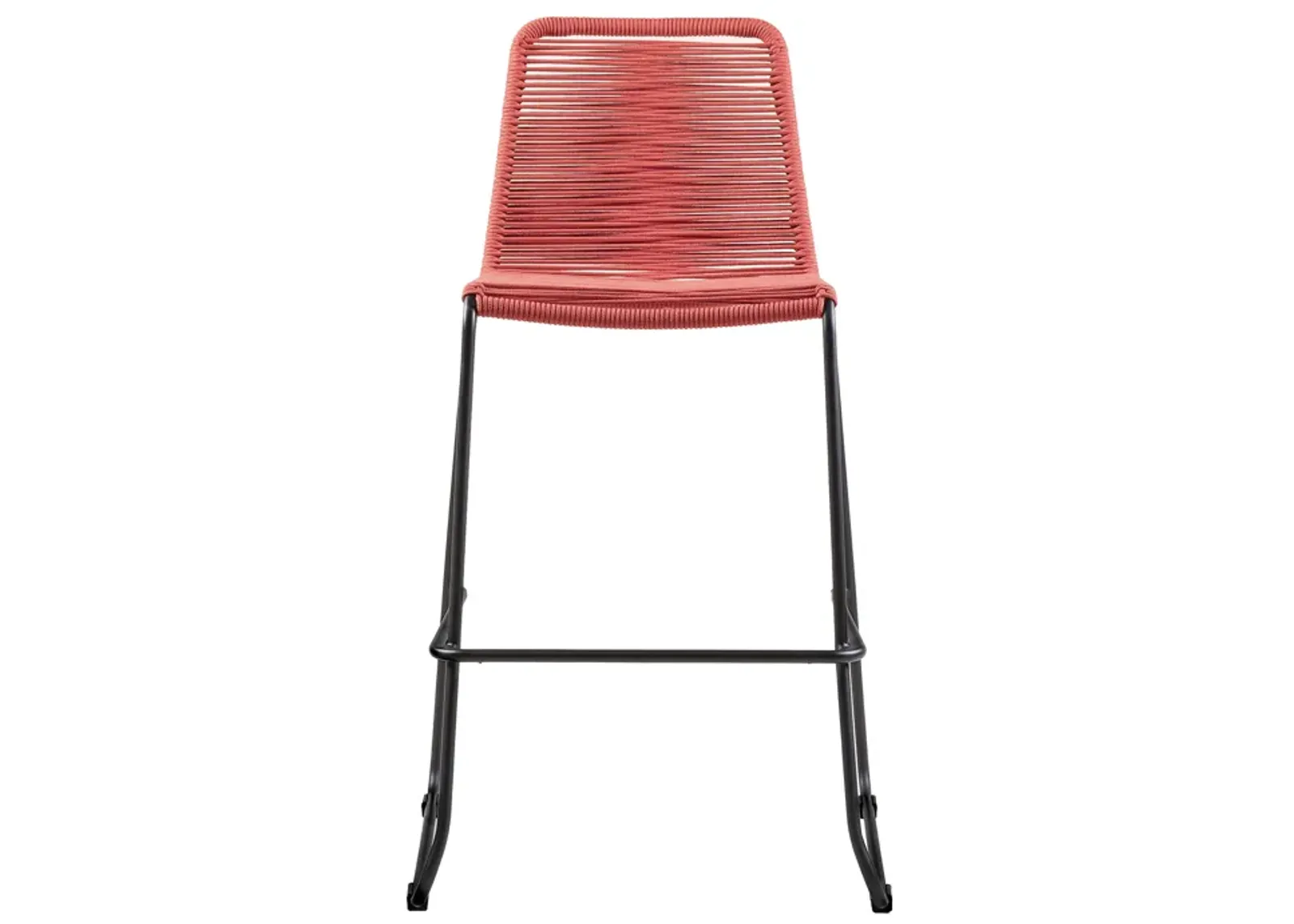 Shasta Rope Stackable Outdoor Counter Stool - Set Of 2