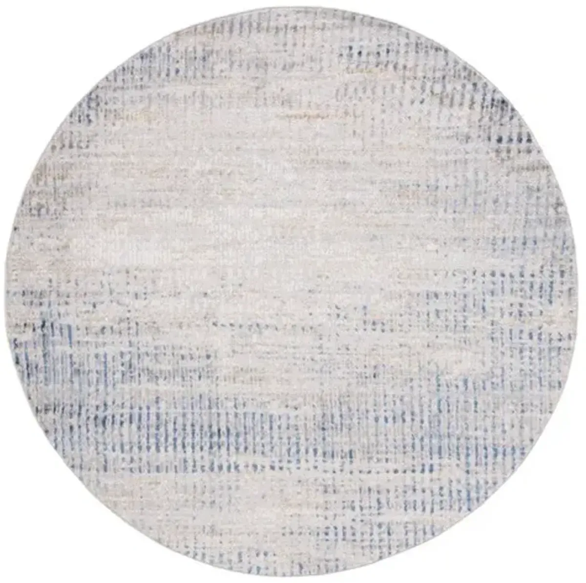 PALMA 346 Blue 6'-7' X 6'-7' Round Round Rug