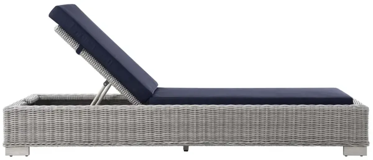 Conway Wicker Outdoor Chaise Lounge