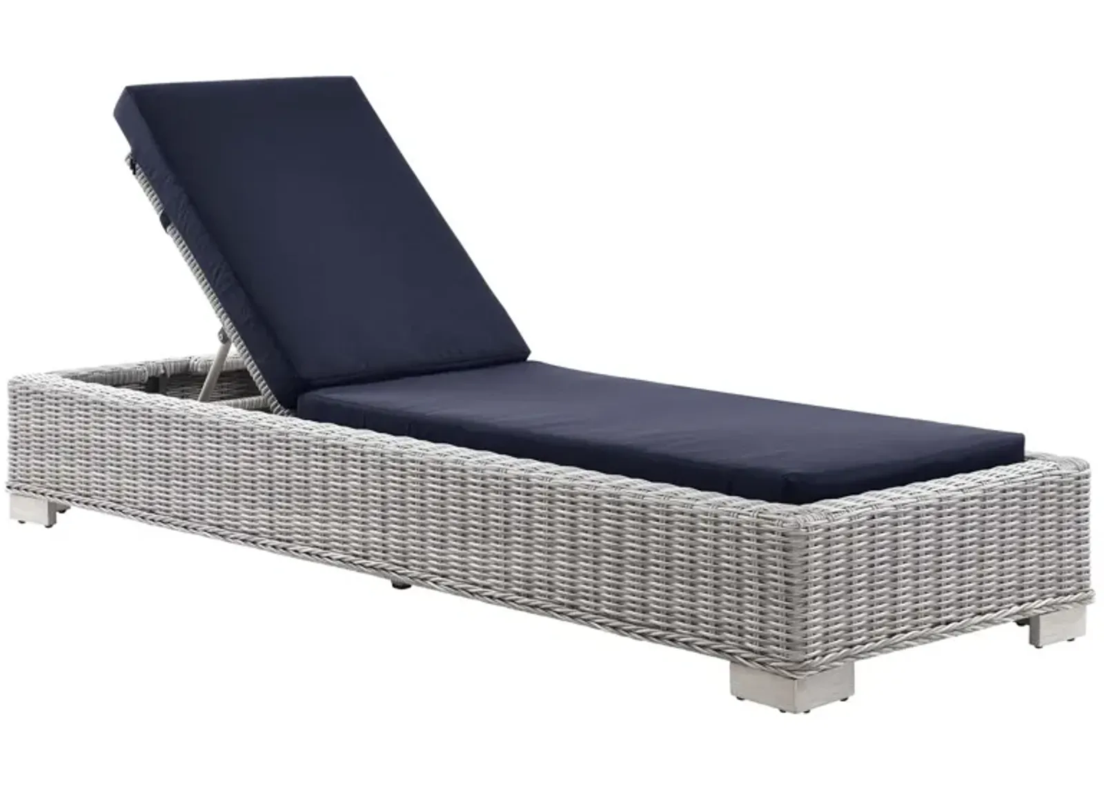 Conway Wicker Outdoor Chaise Lounge