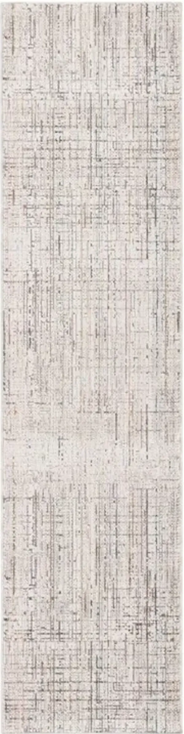 HARLOW 101 Grey  2' X 8' Runner Rug