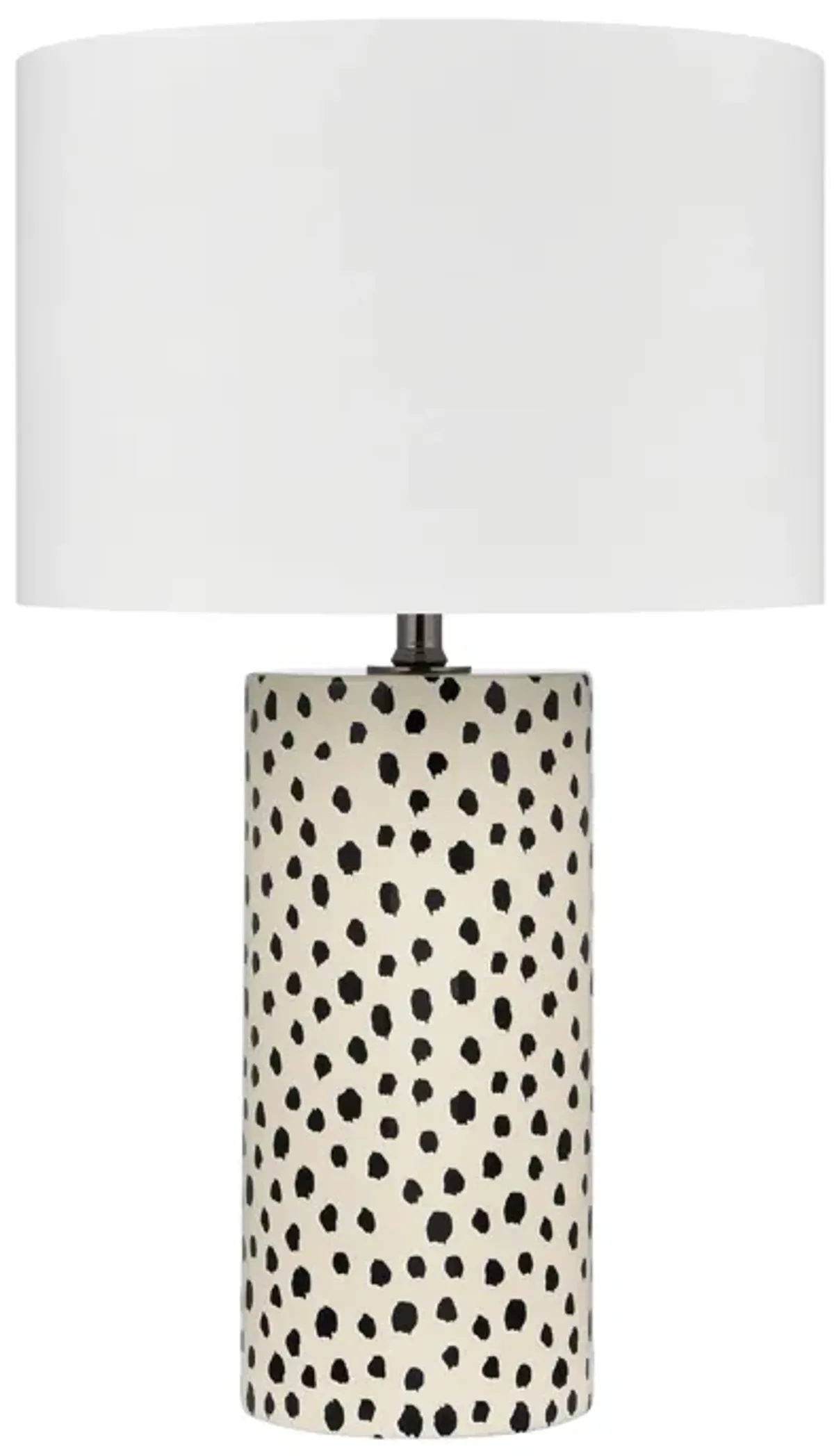 Signe 26" High 1-Light Table Lamp - Cream