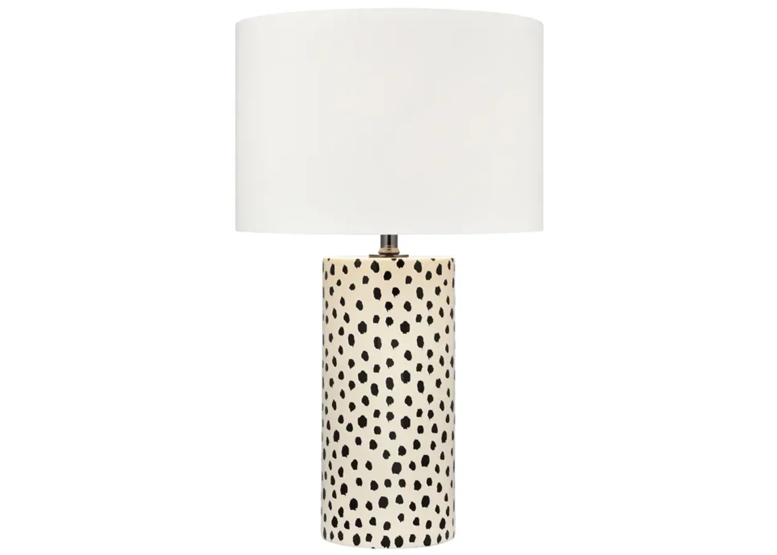 Signe 26" High 1-Light Table Lamp - Cream