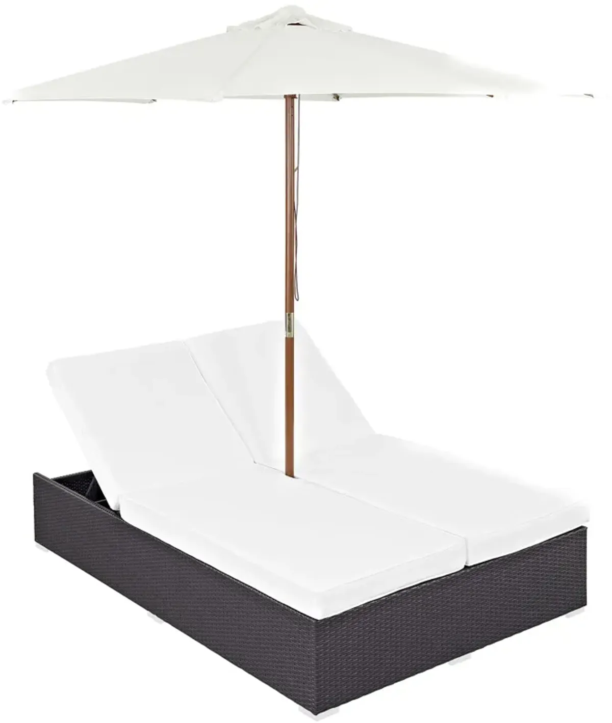 Convene Double Outdoor Patio Chaise