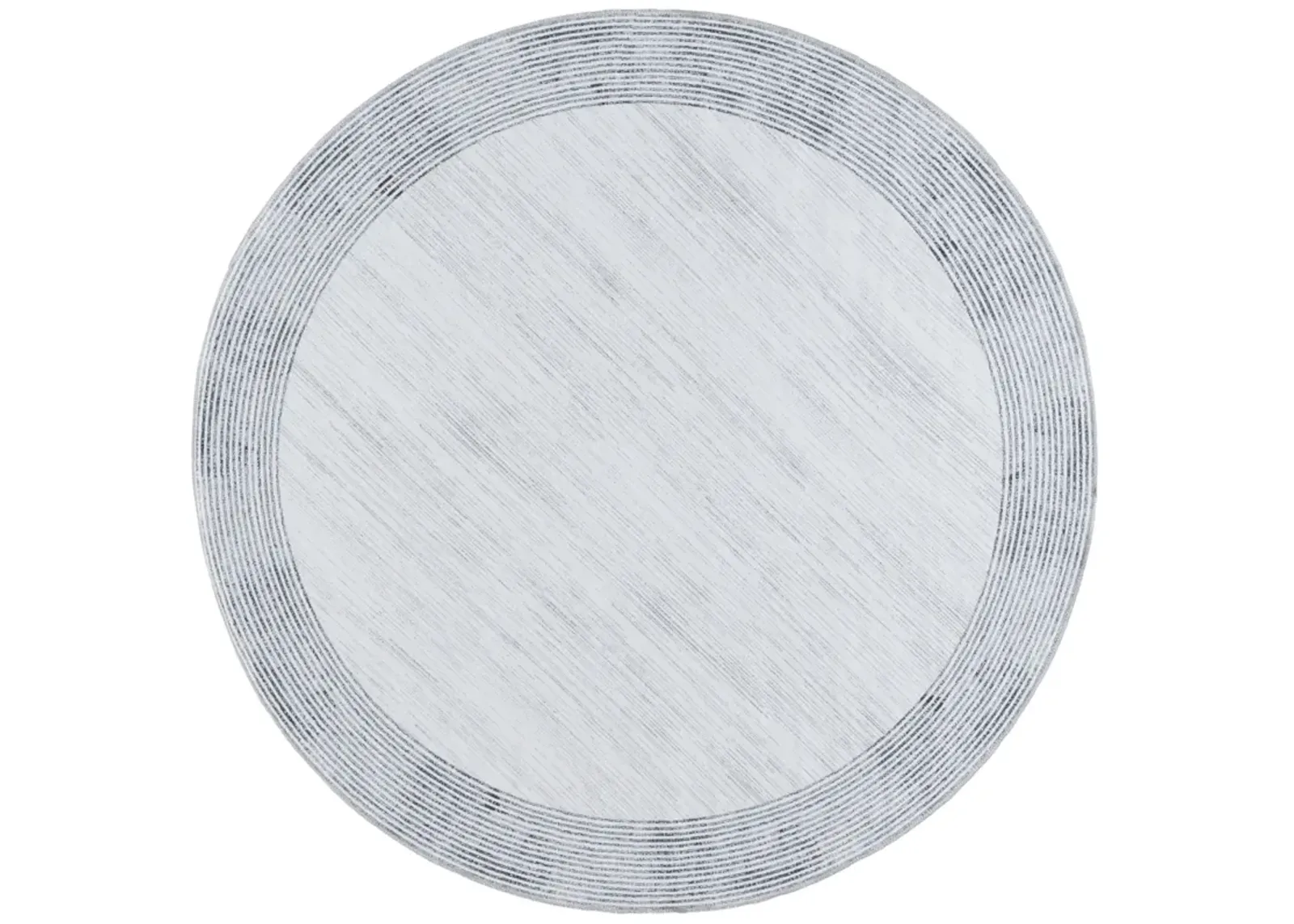 MALIBU 823 IVORY  6' x 6' Round Round Rug