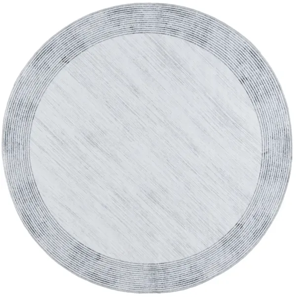 MALIBU 823 IVORY  6' x 6' Round Round Rug