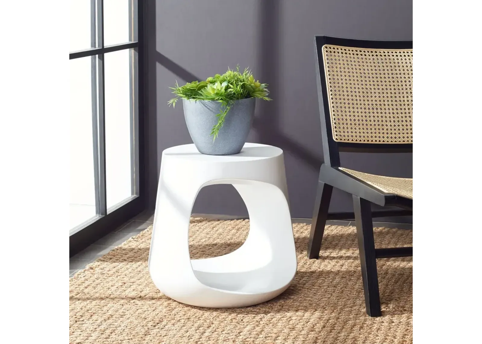 Vikki Outdoor Accent Stool