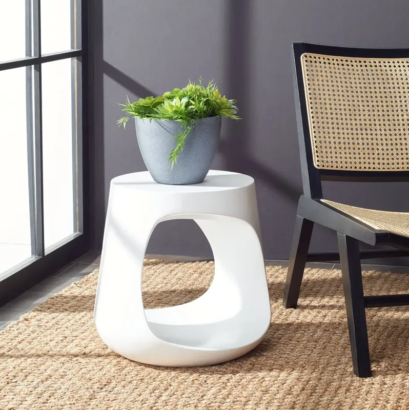 Vikki Outdoor Accent Stool