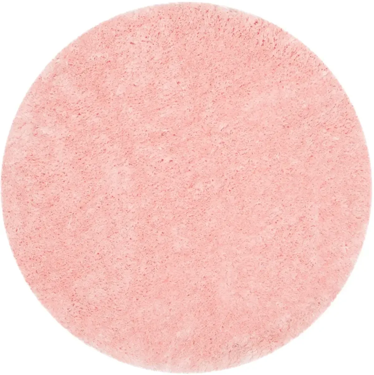 ARCTIC SHAG Pink 7' X 7' Round Round Rug